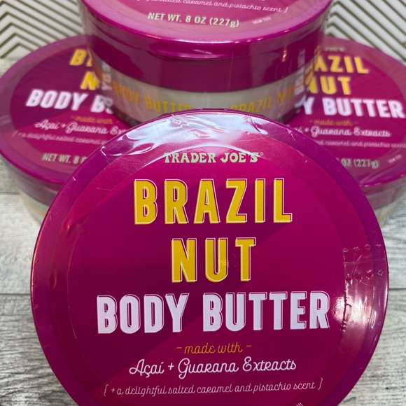 4 pack of Trader Joe's Brazil Nut Body Butter - 8oz. Brand new - Picture 2 of 3